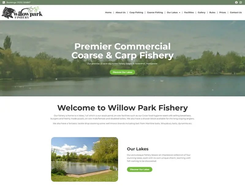 willow park fishery